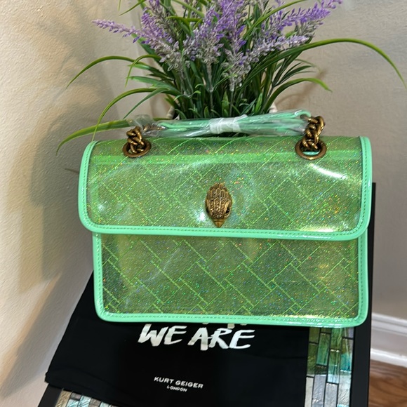 Kurt Geiger London
Kensington Large Vinyl Shoulder Bag - Picture 8 of 16